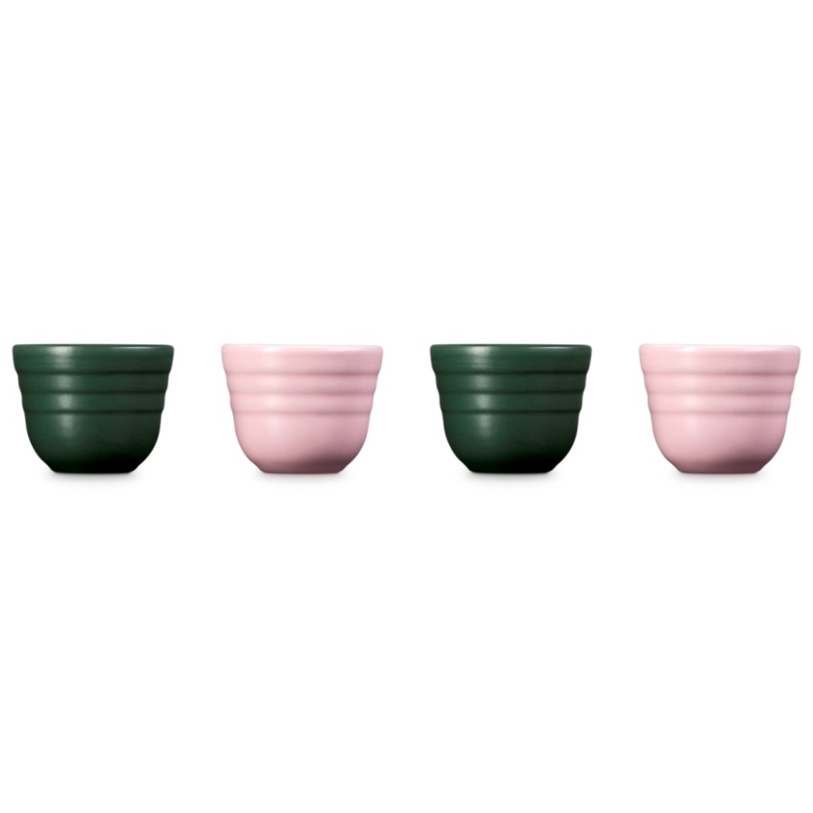 additioanl image for  Le Creuset Set of 4 Egg Cup S/Pink & Blk 